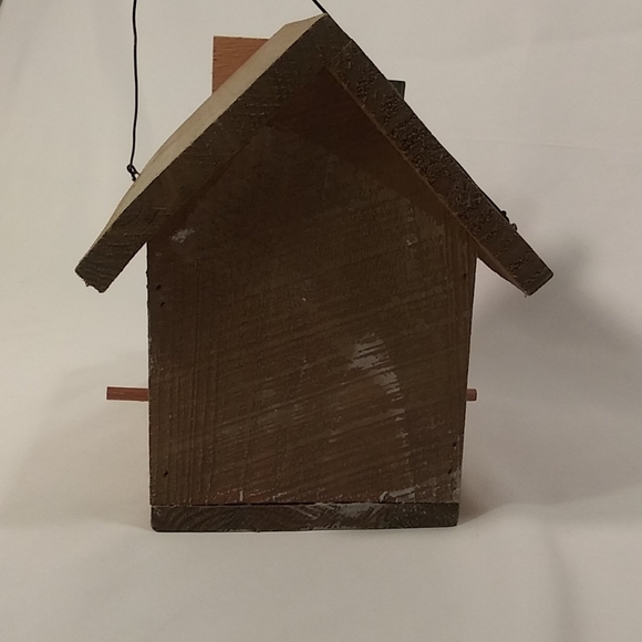 SOLD Birdhouse Folk Art Marshalls Office Old West Wood - Picture 4 of 5